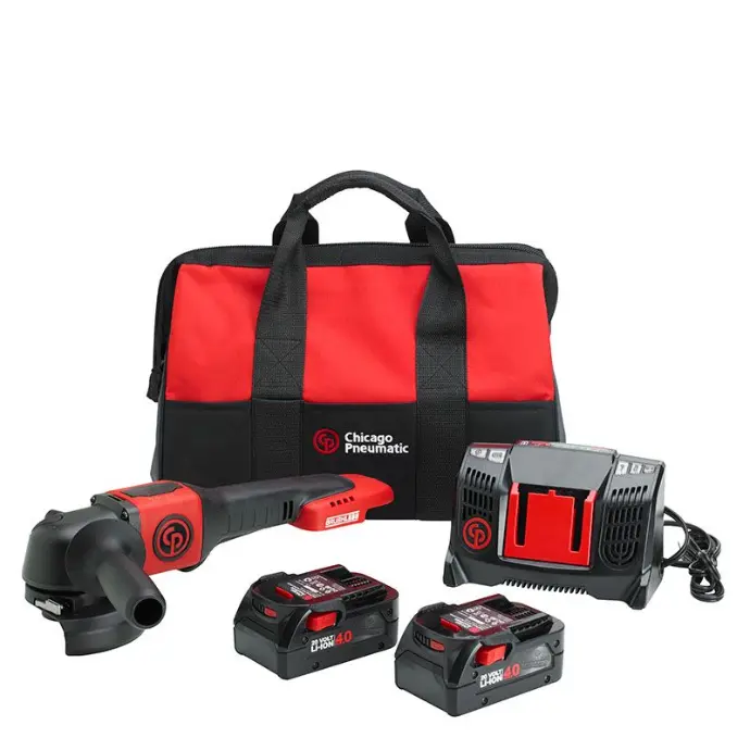 CP8345 CORDLESS GRINDER 4.5", PACK 4.0Ah US